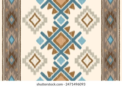 Ethnic seamless patterns. Aztec geometric backgrounds. Stylish navajo design for fabric textile carpet wallpaper.