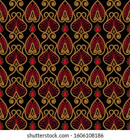 Ethnic seamless for textile printing