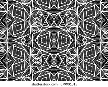 Ethnic style background. Tribal pattern. Bohostyle. Kente. Dashiki. African style. Aztec doodle seamless texture. Folk. Boho. Ethnic. Kente fabric. African culture. Fabric design. Brazilian. Mexican.