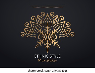 Ethnic Style Elegant Creative Mandala Design