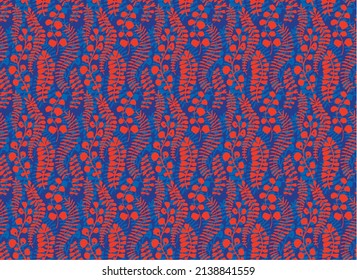 Ethnic style floral colorful seamless pattern. Can be printed and used as wrapping paper, wallpaper, textile, fabric.  Ethnic embroidery. Indian, Scandinavian, Gypsy, Mexican, Ukrainian pattern.