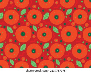 Ethnic style floral colorful seamless pattern. Can be printed and used as wrapping paper, wallpaper, textile, fabric. Ethnic embroidery. Indian, Scandinavian, Gypsy, Mexican, Ukrainian pattern.