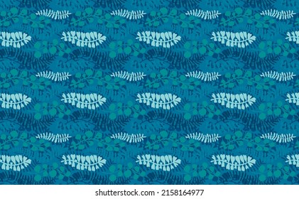 Ethnic style floral colorful seamless pattern. Can be printed and used as wrapping paper, wallpaper, textile, fabric.  Ethnic embroidery. Indian, Scandinavian, Gypsy, Mexican, Ukrainian pattern.