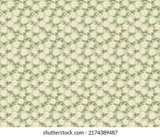 Ethnic style floral colorful seamless pattern. Can be printed and used as wrapping paper, wallpaper, textile, fabric. Ethnic embroidery. Indian, Scandinavian, Gypsy, Mexican. Ukrainian pattern.
