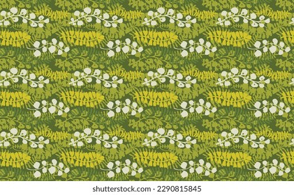 Ethnic style floral colorful seamless pattern. Can be printed and used as wrapping paper, wallpaper, textile, fabric. Ethnic embroidery. Indian, Scandinavian, Gypsy, Mexican, Ukrainian pattern.