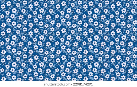 Ethnic style floral colorful seamless pattern. Can be printed and used as wrapping paper, wallpaper, textile, fabric. Ethnic embroidery. Indian, Scandinavian, Gypsy, Mexican. Ukrainian pattern.