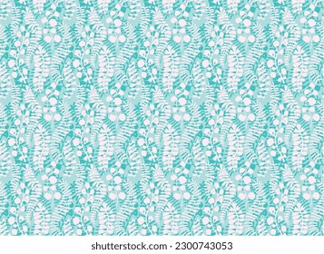 Ethnic style floral colorful seamless pattern. Can be printed and used as wrapping paper, wallpaper, textile, fabric. Ethnic embroidery. Indian, Scandinavian, Gypsy, Mexican, Ukrainian pattern.