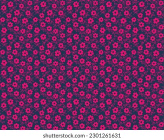 Ethnic style floral colorful seamless pattern. Can be printed and used as wrapping paper, wallpaper, textile, fabric. Ethnic embroidery. Indian, Scandinavian, Gypsy, Mexican, Ukrainian pattern.
