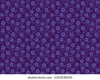 Ethnic style floral colorful seamless pattern. Can be printed and used as wrapping paper, wallpaper, textile, fabric. Ethnic embroidery. Indian, Scandinavian, Gypsy, Mexican, Ukrainian pattern.