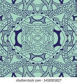 Ethnic style, india, fashion clothing, seamless texture for fabric. vector seamless pattern with abstract lines. geometric art print. fashion, memphis style design. ethnic hipster backdrop. Wallpaper,