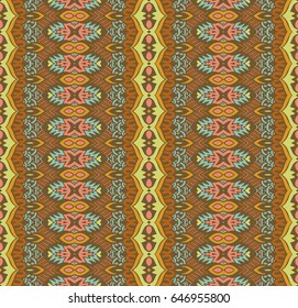 ethnic style pattern for fabric. Abstract geometric aztec seamless pattern ornamental.