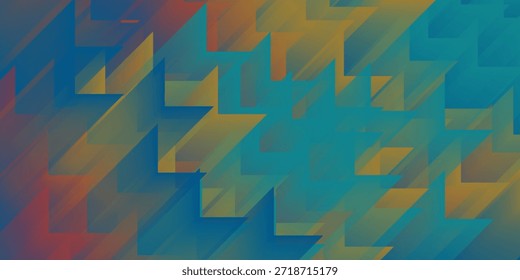 Patrón sin fisuras de estilo étnico con líneas de chevron. Fondo ornamental de los nativos americanos. Motivo tribal. Fondo de pantalla de mosaico colorido