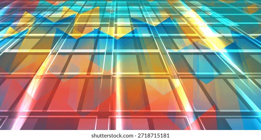 Patrón sin fisuras de estilo étnico con líneas de chevron. Fondo ornamental de los nativos americanos. Motivo tribal. Fondo de pantalla de mosaico colorido
