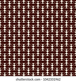 Ethnic style seamless pattern with geometric figures. Native americans ornamental abstract background. Tribal motif. Boho chic digital paper, textile print, page fill. Vector art