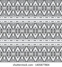 Ethnic Style Seamless Pattern Part 9 Vector Illustration