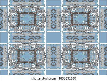 ethnic stylized pattern. seamless texture. 10 EPS