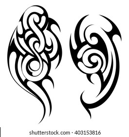 Ethnic Tattoo Shape Stock Vector (Royalty Free) 403153816 | Shutterstock