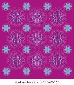 ethnic textile design vector art
