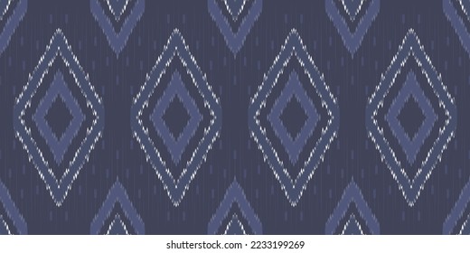 Ethnische Stoffmuster, Hintergrund. Tribal Ikat Geometrie Gewebe nahtlose Muster Vintage Retro-Stil. afrikanisches Motiv königlichen Luxus verzieren elegante antike abstrakte Ornamentendruckvektor.