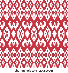 Ethnic textile ornamental seamless pattern. Can be used in textiles, for book design, website background.