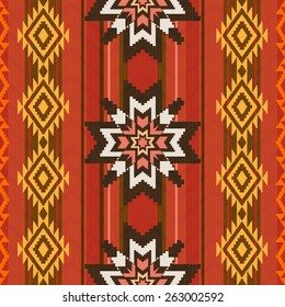 Ethnic textile seamless pattern can be used for wallpaper, web page background, etc