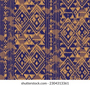 Ethnic traditional abstract pattern design