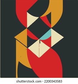 Ethnic Traditional African Style Symbols - Pattern Design