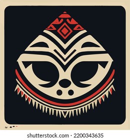Ethnic Traditional African Style Symbols - Pattern Design