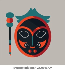 Ethnic Traditional African Style Symbols - Pattern Design