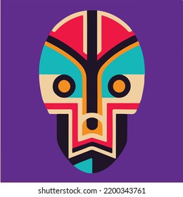 Ethnic Traditional African Style Symbols - Pattern Design