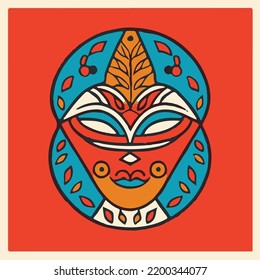 Ethnic Traditional African Style Symbols - Pattern Design