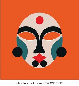 Ethnic Traditional African Style Symbols - Pattern Design