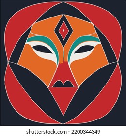 Ethnic Traditional African Style Symbols - Pattern Design