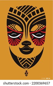 Ethnic Traditional African Style Symbols - Pattern Design