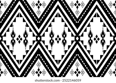 ethnic traditional geometric Abstract pattern design for background or wallpaper Tribl illustion