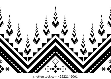 étnica geométrica tradicional Abstract padrão design para fundo ou papel de parede Tribl illustion