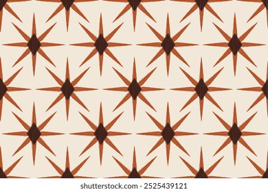 Padrão de tecido tradicional étnico ikat padrão geométrico style.Ikat bordado padrão oriental étnico papel de parede de fundo creme. Abstrato,vetor,textura.moldura,decoração.