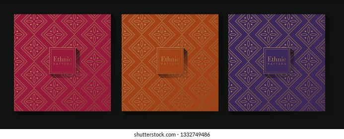 Ethnic Traditional Pattern Background