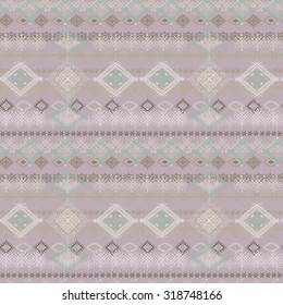 Ethnic tribal art seamless pattern. Boho print. Ethno ornament. Cloth design, wallpaper, wrapping