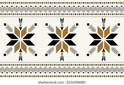 Ethnic tribal Aztec colorful background. Seamless tribal pattern, folk embroidery, tradition geometric Aztec ornament. Traditional design for fabric, textile, print, rug, paper