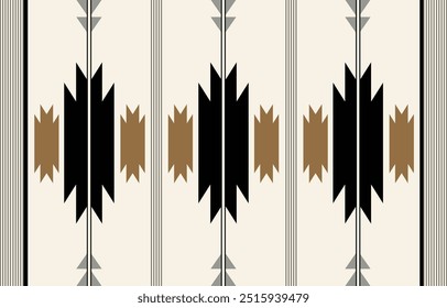 
Ethnic tribal Aztec colorful minimal modern stripe background. Seamless tribal pattern, folk embroidery, tradition geometric Aztec ornament. Traditional design for fabric, textile, print, rug, paper
