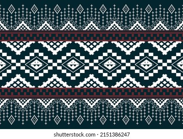 
Ethnische Tribal-Muster-Hintergrund-Design für Stoffdruck in Textilmedien