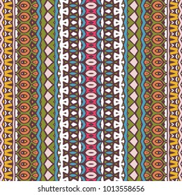 ethnic tribal festive pattern for fabric. Abstract geometric colorful seamless pattern ornamental. Mexican design