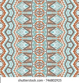 ethnic tribal festive pattern for fabric. Abstract geometric indian seamless pattern ornamental. Mexican design