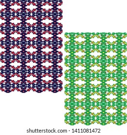 Ethnic tribal geometric pattern