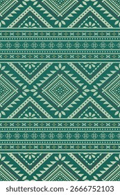 Modelo inconsútil geométrico tribal étnico mexicano, azteca, nativo americano, navajo, suroeste, estilo escandinavo, con diseño del color de los motivos del diamante para la impresión textil