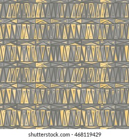 Ethnic, tribal, geometric seamless pattern.