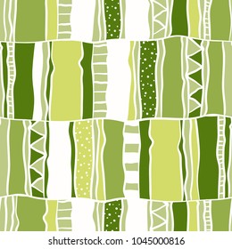 Ethnic and tribal geometrical seamless pattern. Striped simple background in bohemian style. Chevron grunge pattern, hipster style