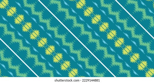 Ethnic Tribal Ikat designs tribal Africa Seamless Pattern. Ethnic Geometric Ikkat Batik Digital vector textile Design for Prints Fabric saree Mughal brush symbol Swaths texture Kurti Kurtis Kurtas