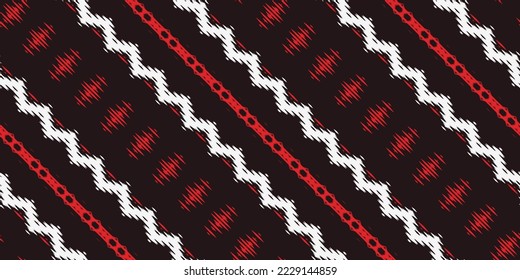 Ethnic Tribal Ikat designs tribal color Seamless Pattern. Ethnic Geometric Ikkat Batik Digital vector textile Design for Prints Fabric saree Mughal brush symbol Swaths texture Kurti Kurtis Kurtas